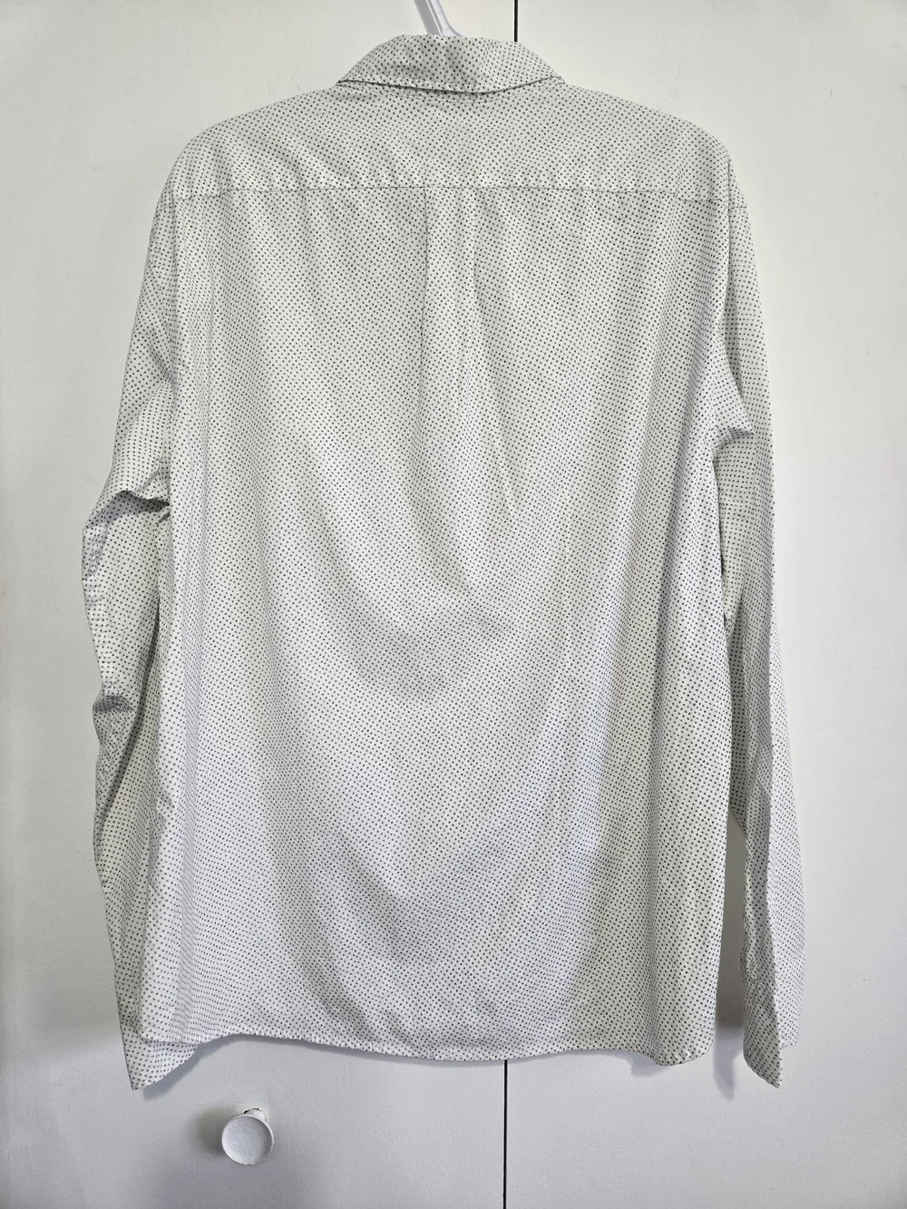 J.Crew Secret Wash Shirt XL Slim Untucked Organic‎ Cotton Button Down Print